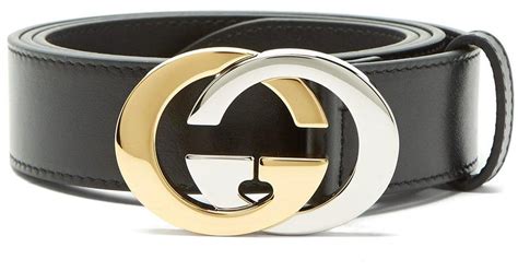 gucci belt with two-tone interlocking g buckle cuir|Gucci double g belt snake.